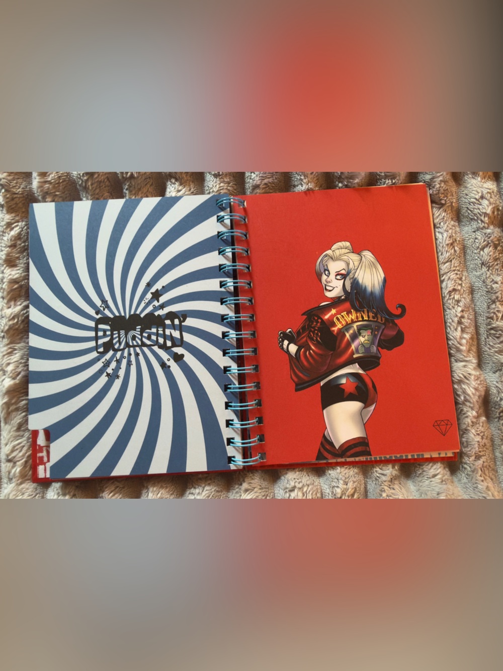 Harley Quinn 'Puddin' Spiral Notebook - Picture 8 of 14